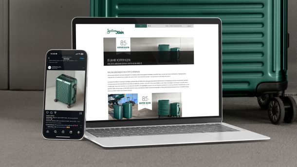 Koffer Klein Jubiläum